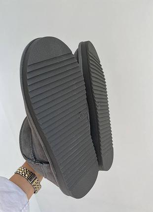 Ugg ultra mini silver 4