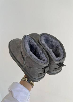 Ugg ultra mini silver 3