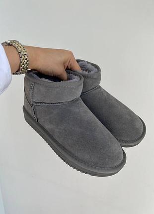 Ugg ultra mini silver 5