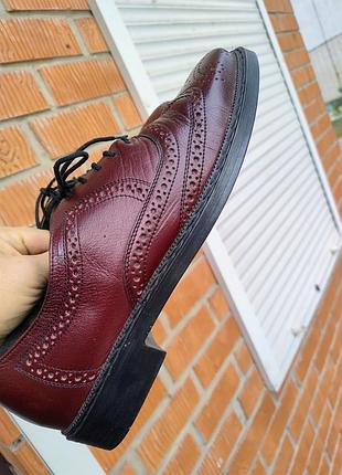 Кожаные брендовые туфли advora 9
