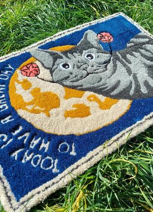 Килим ручної роботи , коврик , тафтинг .