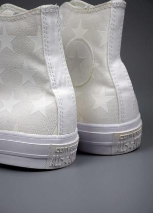 Converse chuck taylor ii hi lunarlon конверси білі високі7 фото