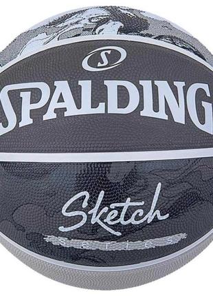 М'яч баскетбольний spalding sketch jump ball1 фото