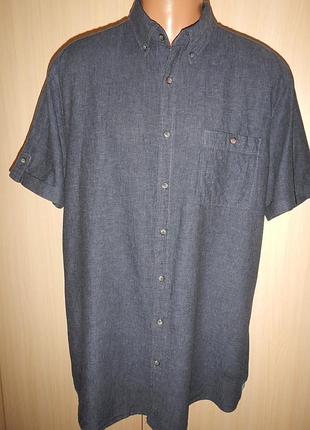 Лляна теніска dressmann p.2xl льон, бавовна