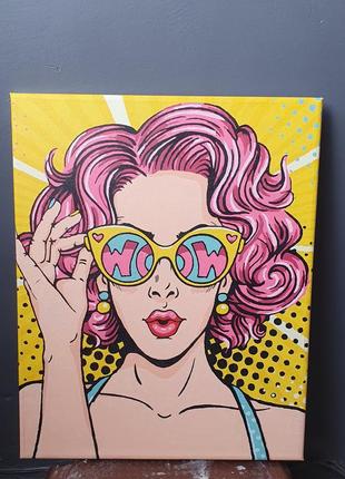 Картина за номерами картина художня намальована картина