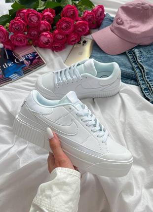 Кросівки nike court legacy lift white