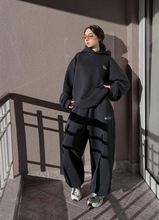 Базовий костюм на флісі худі з капюшоном