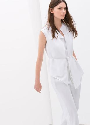 Жилетка zara размер xs-s-m накидка, кардиган