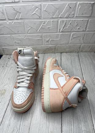 Круті кросівки Medium nike Kith high 85 arctic orange5 фото