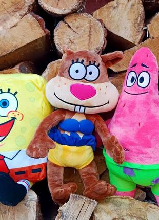 Набір м'яких іграшок star toys «спанч боб і друзі» 6756576-25