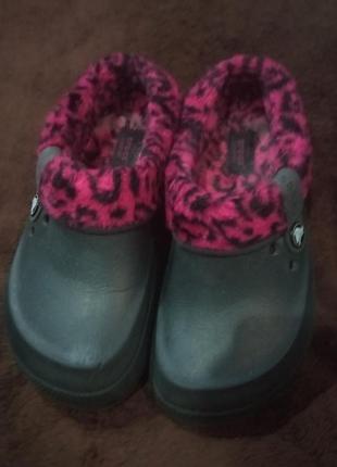 Crocs капці теплі