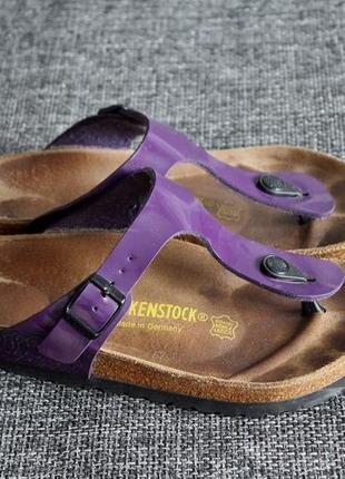 Шльопанці birkenstock gizeh made in germany