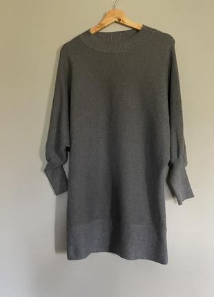Теплое платье primark p. l #d