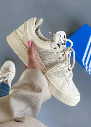 Кроссовки adidas campus x bad banny beige