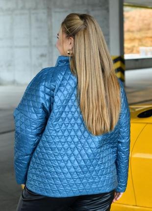 Куртка женская осенняя в цветах