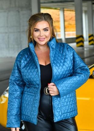 Куртка женская осенняя в цветах