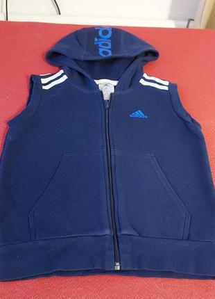 Жилет adidas, жилетка адідас на 5-6 р