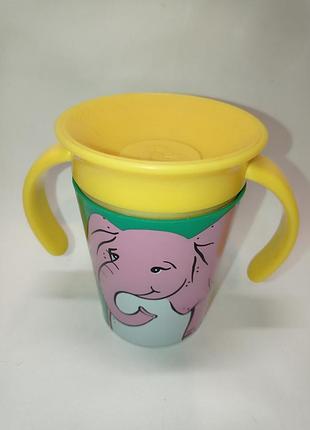 Чашка стакан поїльник непроливайка munchkin 177 млг