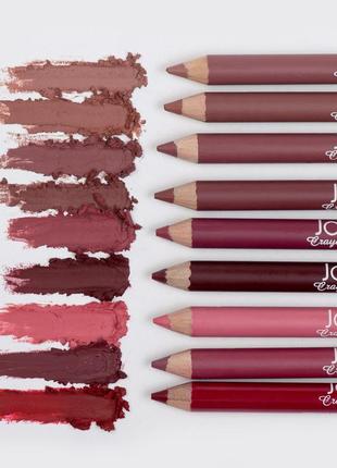 Карандаш для губ vivienne sabo jolies levres lip pencil, все номера2 фото