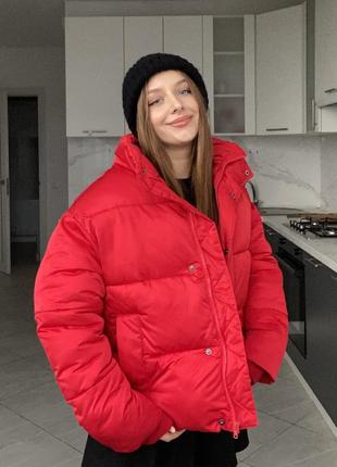 Красная куртка ❤️‍🔥