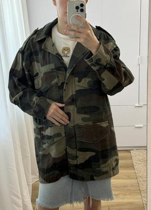 Милитари куртка zara