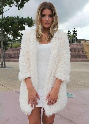 Пухнастий кардиган накидка orsay
