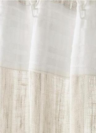 100 % льон штора ikea birtine