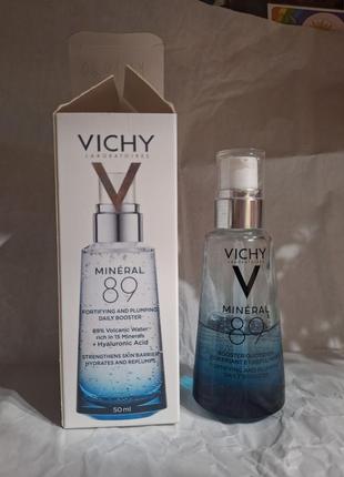 Гель-бустер Vichy mineral 89 probiotic concentrate fortifying and plumping daily booster