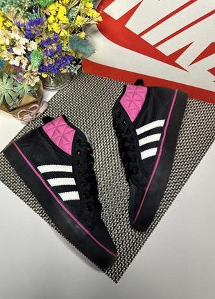 Оригинальные высокие кроссовки adidas6 фото