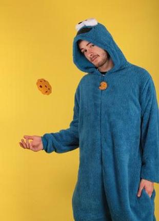 Тепла флісова піжама кігурумі cookie №295/43