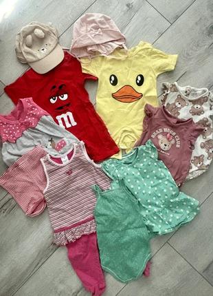 Набор летней одежды, за все 350 грн. возраст 6-9 мес.