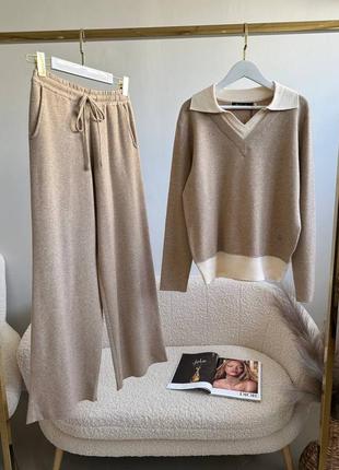 Костюм женский в стиле loro piana ❤️❤️❤️