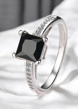 Кольцо кольцо серебро стильное оригинальное кольцо черный агат silver ♥️