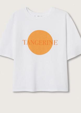 Новая футболка mango
