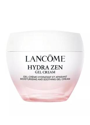 Крем-гель с гиалуроновой кислотой и экстрактом розы lancΩme hydra zen gel cream soothing moisturizer