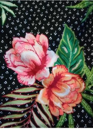 3 дня!пляжные домашние богемные шортики с декором помпончики цветочный принт5 фото
