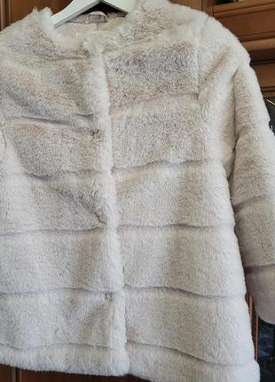 Куртка шубка автоледи mango на девочку деми
