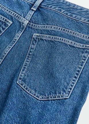 Прямые синие джинсы h&m5 фото