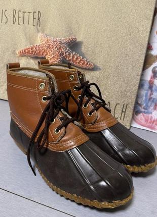 Резинові утеплені черевики dexter