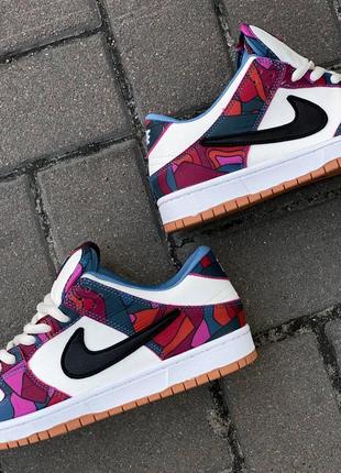 Кросівки nike sb dunk low para multi color