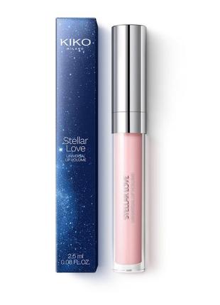 Крем для губ kiko milano stellar love universal lip volume