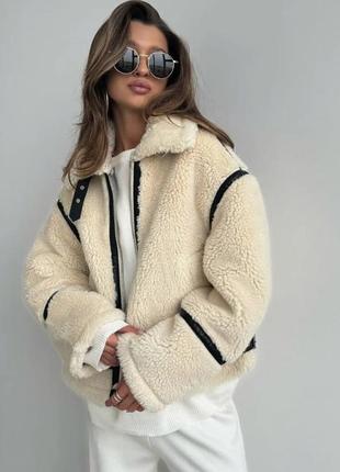 Куртка дубльонка жіноча стильова