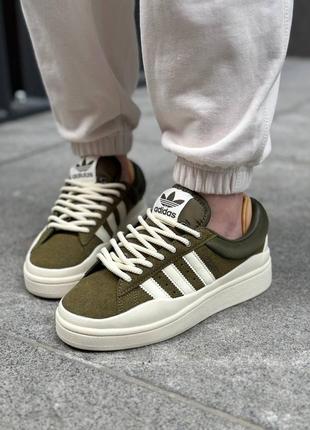 Женские кроссовки adidas campus light wild moss