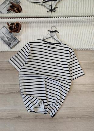 Бавовняна футболка в смужку mat de misaine