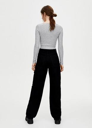 Кофта лонгслів pull&bear 4