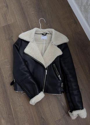 Дубленка bershka