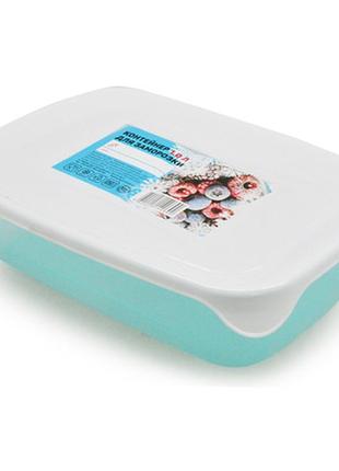 Контейнер пищевой для заморозки 1.0л 22.5*15*6см