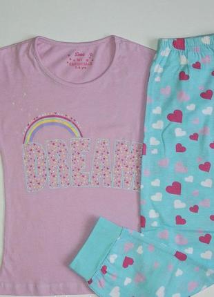 Пижама трикотажная поштучно primark