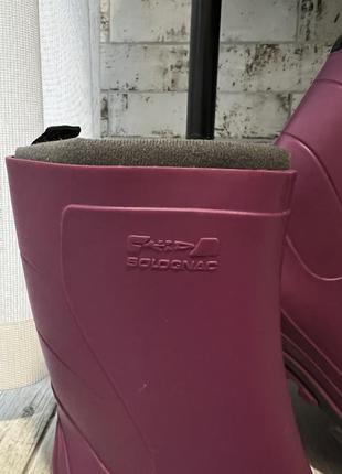 Термогумові чоботи solognac рожеві 33/34eu