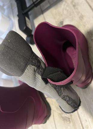 Термогумові чоботи solognac рожеві 33/34eu